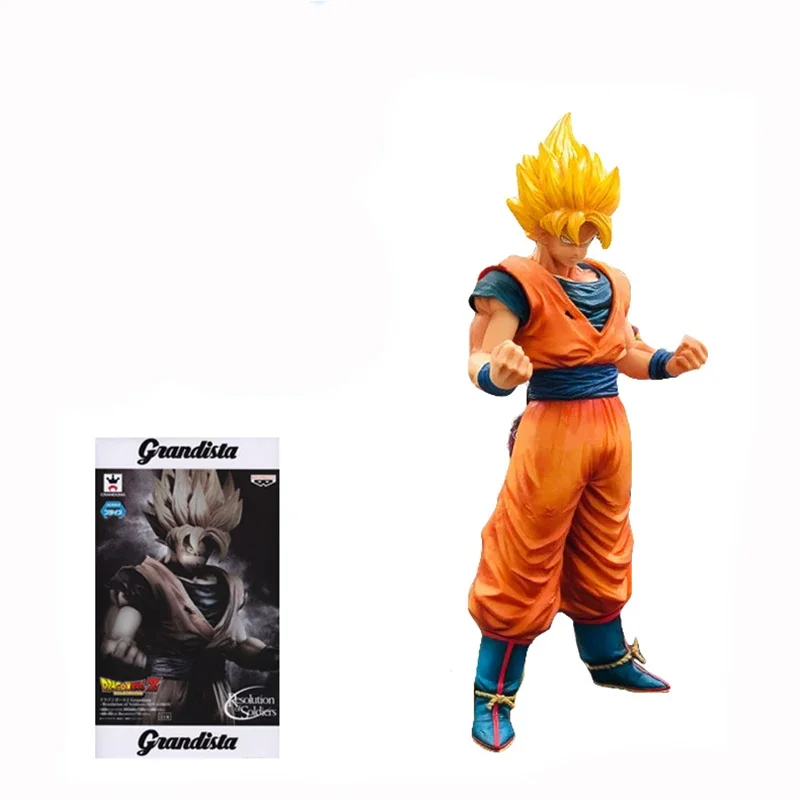 Bandai Banpresto-figuras de acción de Dragon Ball, Son Goku, Son Gohan, Gogeta, Gotenks, Burdock, Vegeta IV, Anime, regalo de cumpleaños