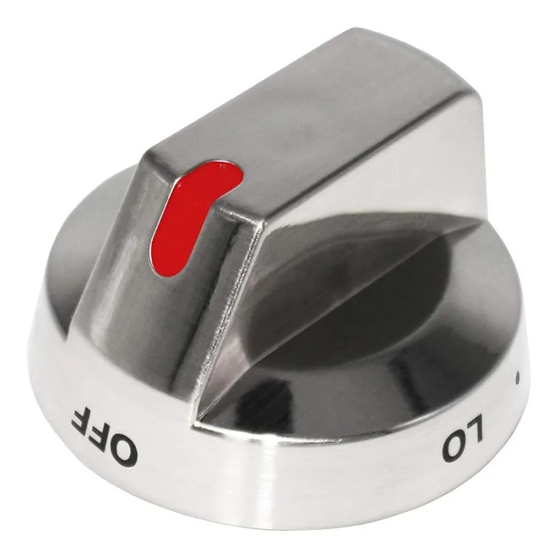 

1Pc for DG64-00473A Samsung Stainless Steel Gas Cooktop Switch Replacement Knob for NX58H5600