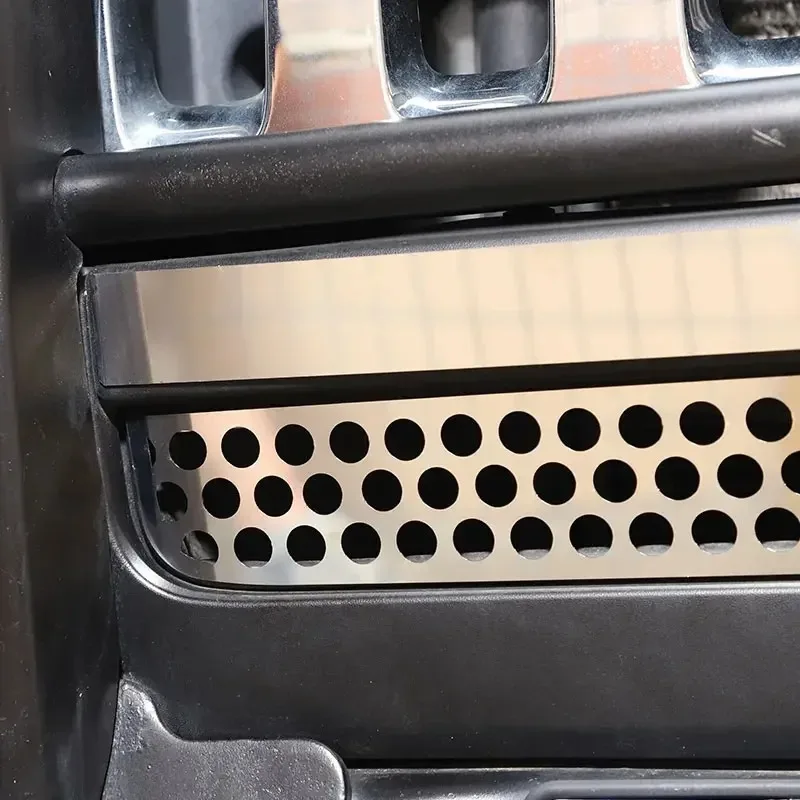 Gao Ruying for Hummer H3 2005 2006 2007 2008 2009 Stainless Silver Car Front Bumper Grille Air Intake Cover Trim Car Accessories