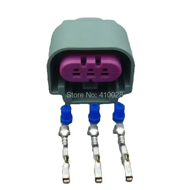 worldgolden 3 Pin Auto Fuel Sensor Oil Level Sensor Plug  Automotive Connector For BMW