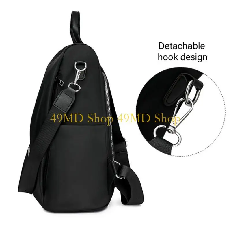 

49MD Модный противоугонный рюкзак для женщин, сумка через плечо с организованными отделениями