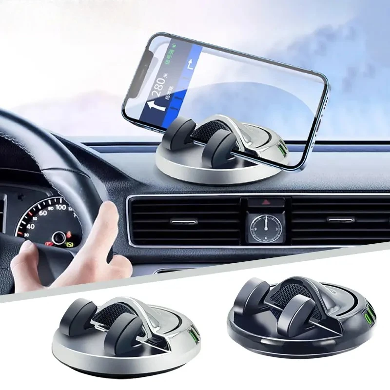 

Universal Car Phone Holder Dashboard Navigation 360 Rotation Parking Number Plate Stable Anti-Slip Multi-Functional Bracket