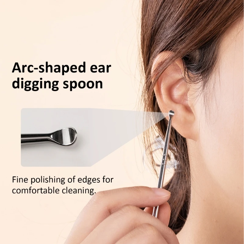 cura delle unghie T4MB Manicure, pedicure in acciaio inossidabile set toelettature professionali