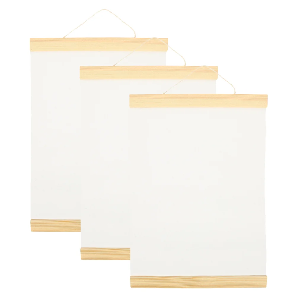 

3Pcs Mini Canvas Boards for Painting Sturdy Wooden Frame Lightweight DIY Art Craft Supplies Ideal for Oil Acrylic Gouache Media