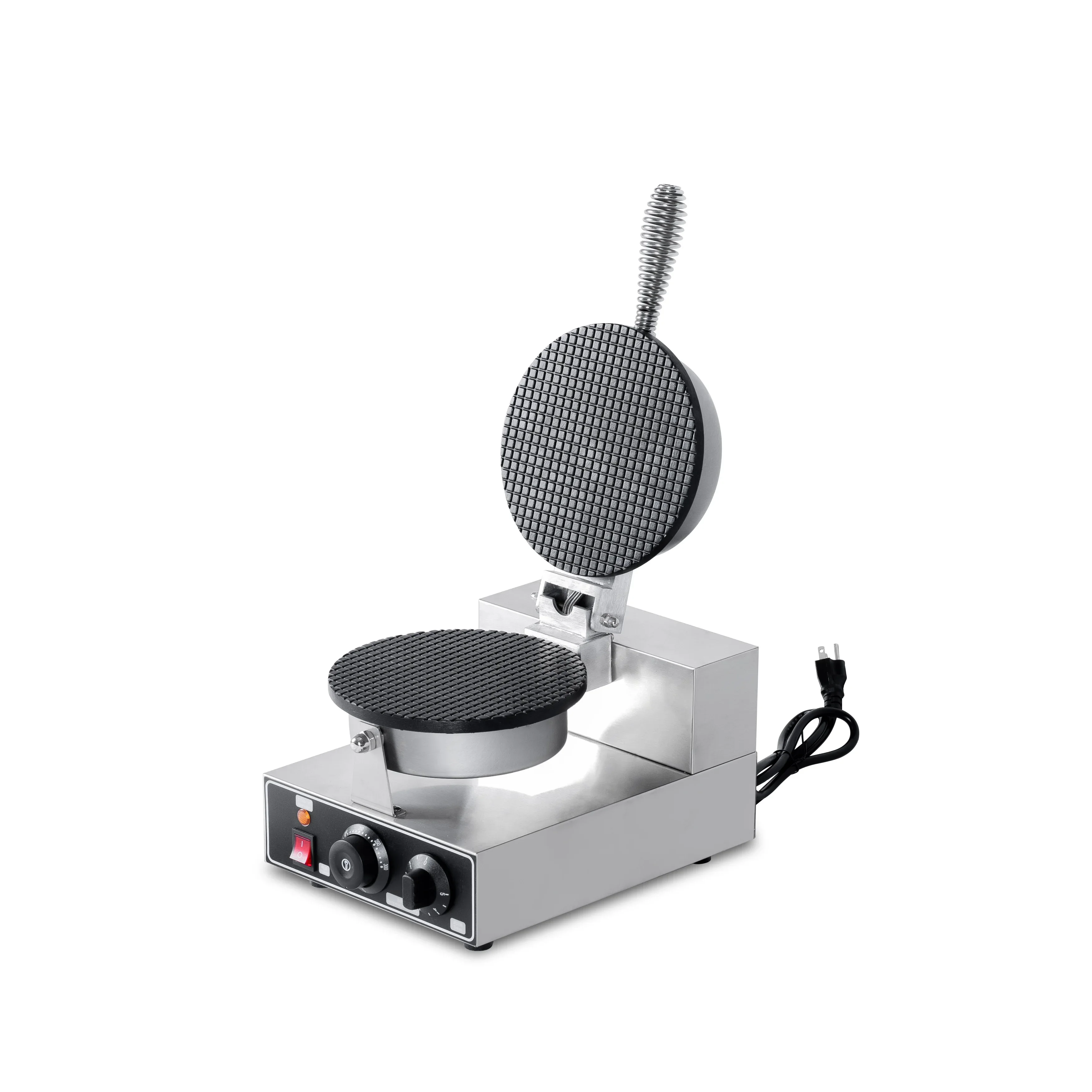 TT-E10A Commercial Electric Ice Cream Waffle Cone Baker Machine Professional Non Stick Waffle Cone Maker For Restaurant Snack Ba