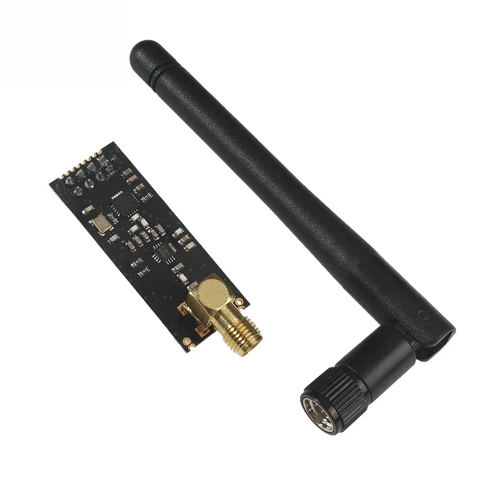 1 Kit NRF24L01 Wireless Module +PA+LNA 2.4G Wireless Data Transmission Module 1100M with Antenna