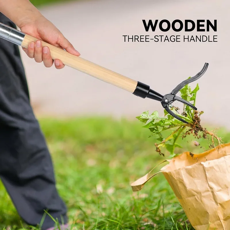 Long Stand Up Weed Removal Tool Digging Patio Gardening Yard Weed Remover No Need Bend Over Weeder Root Extractor Hand Tools