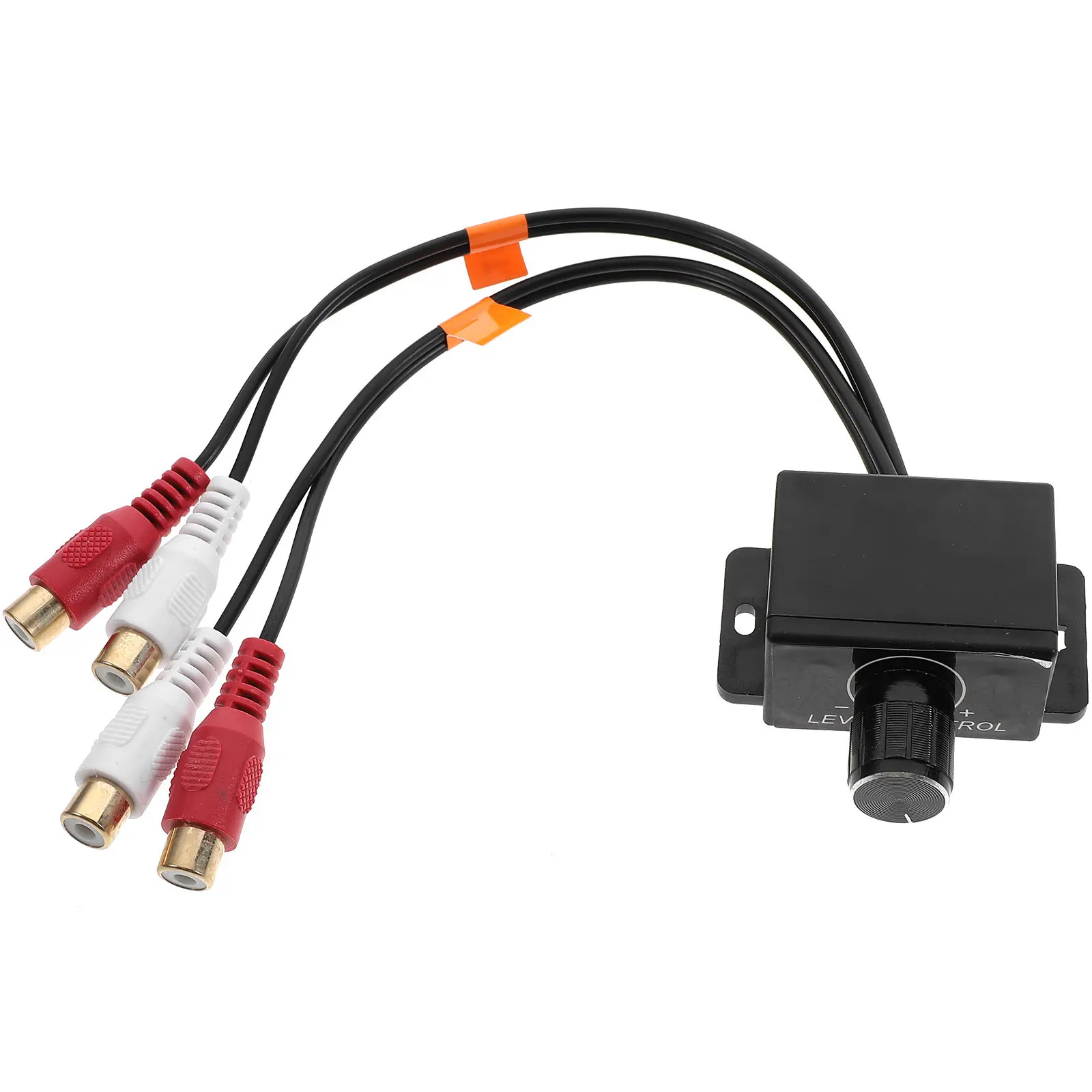 Bass Knob Rca Audio Adjuster Universal Car Amplifier Volume Level Control Compatible Motorcycle Speaker System Audio Amplifier