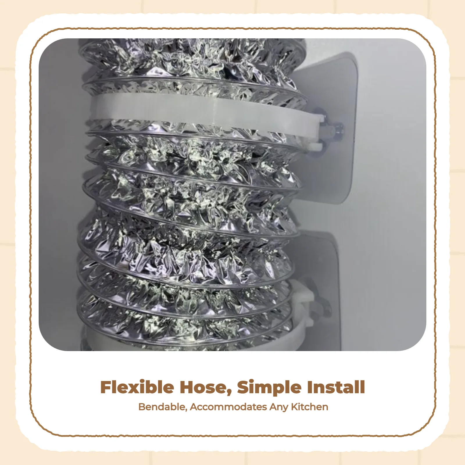 家庭用マフラー用排気アルミブラケット