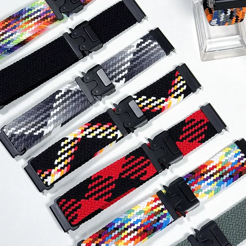 22mm Magnetic Nylon Watch Strap Replacement Band For CIGA Design Gorilla Magician C/X/U/Z Series Men Mechanical Watch Wristband