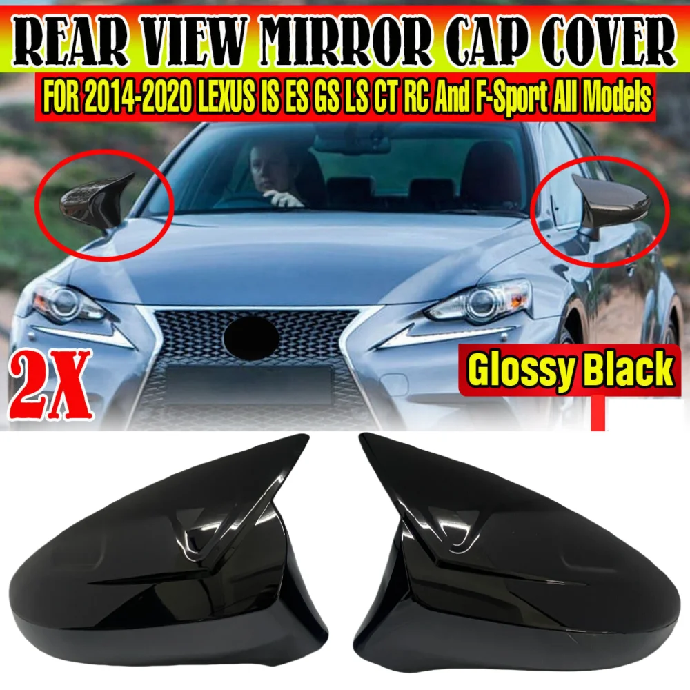 

﻿ Для LEXUS ES GS LS CT RC F-Sport Lexus IS200 250 300 350 2014-2020 Замена боковых зеркал заднего вида с левым рулем автомобиля