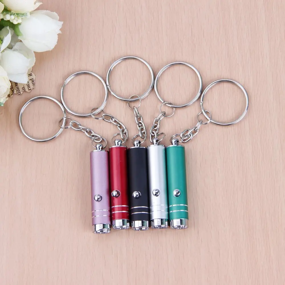 Fluorescent Agents Mini Counterfeit Money Detector ID Currency Money Check UV Light LED UV Torch Keychain Lamp Flashlight