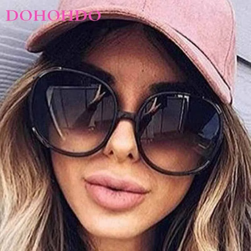 

New Fashion Oversized Round Frame Sunglasses Women 2025 Brand Designer Men Shades Outdoor Driving Sunglasses Ladies UV400 Очки