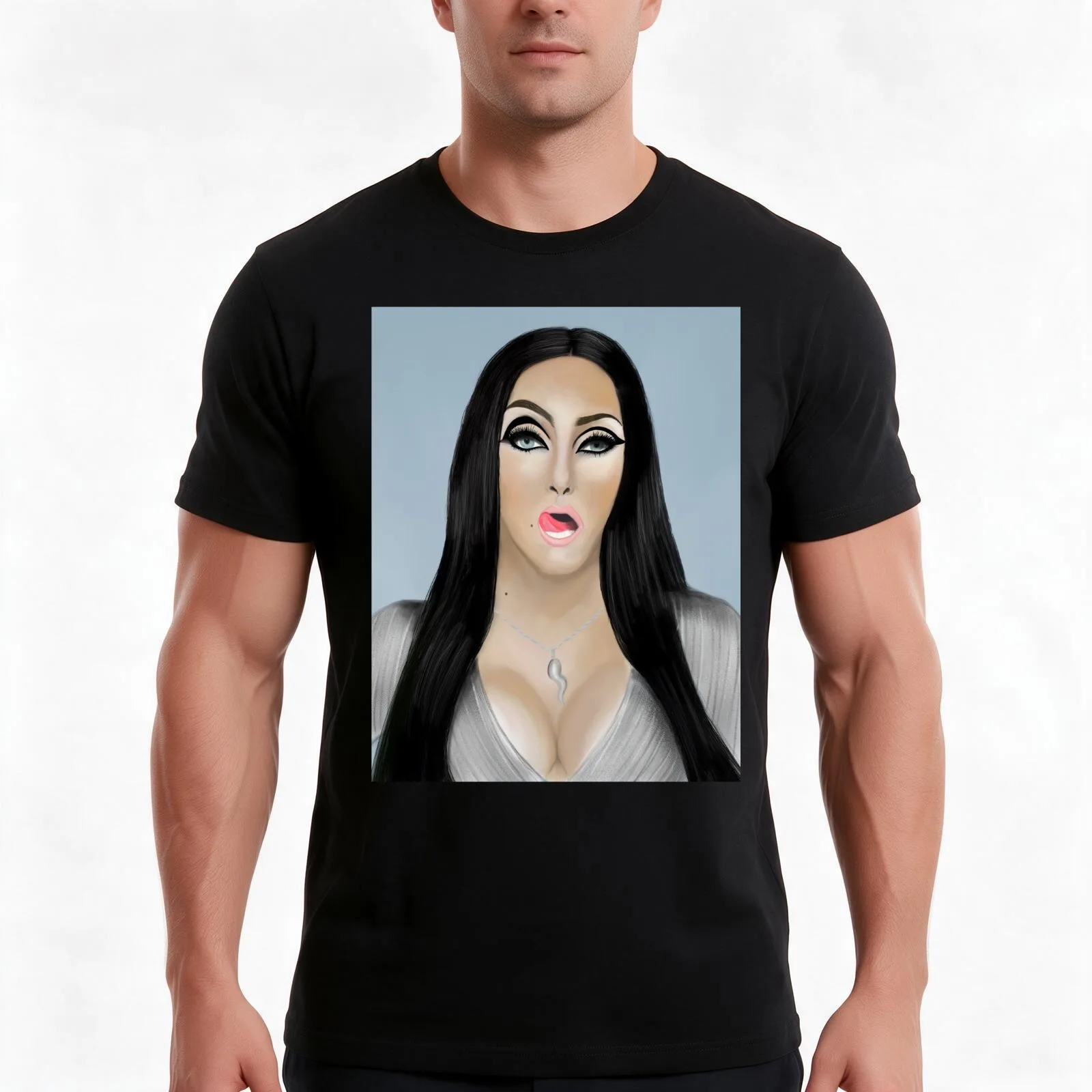 Michelle Visage T-Shirt Summer Casual Cotton Tee Oversized Streetwear Tops Vintage Graphic Print Loose Fit Short Sleeve