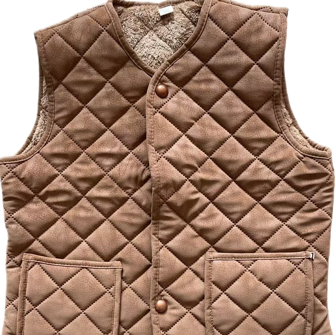Gilet en duvet de coton pour femme, ample, chaud, pour les déplacements, nouvelle collection automne et hiver
