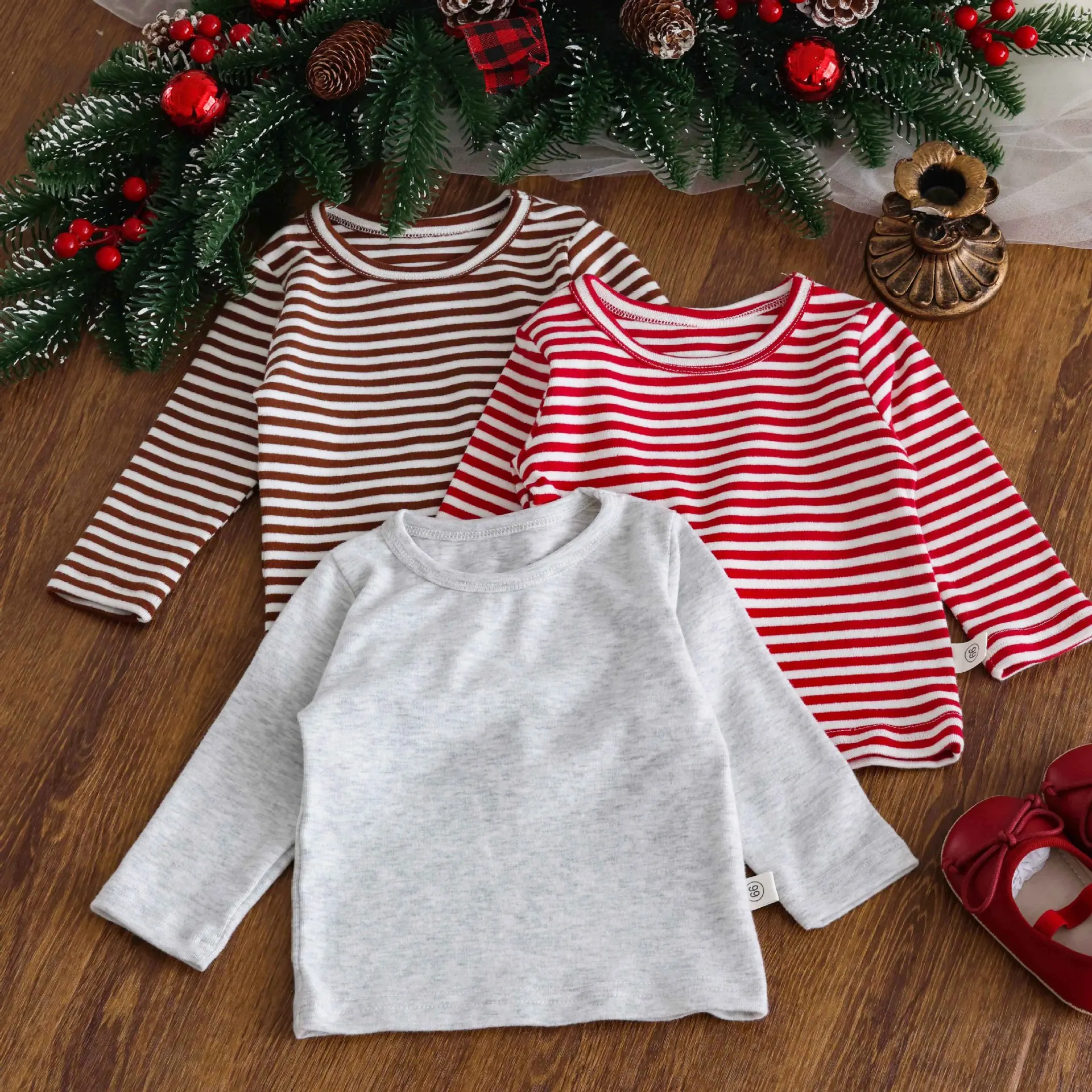 Weihnachten niedlichen Elf Party Neugeborenen Kleidung Hut 2 Stück bequem und weich 0-24m Jungen Mädchen Frühling Herbst Weihnachten Baby Overall – Detail 18