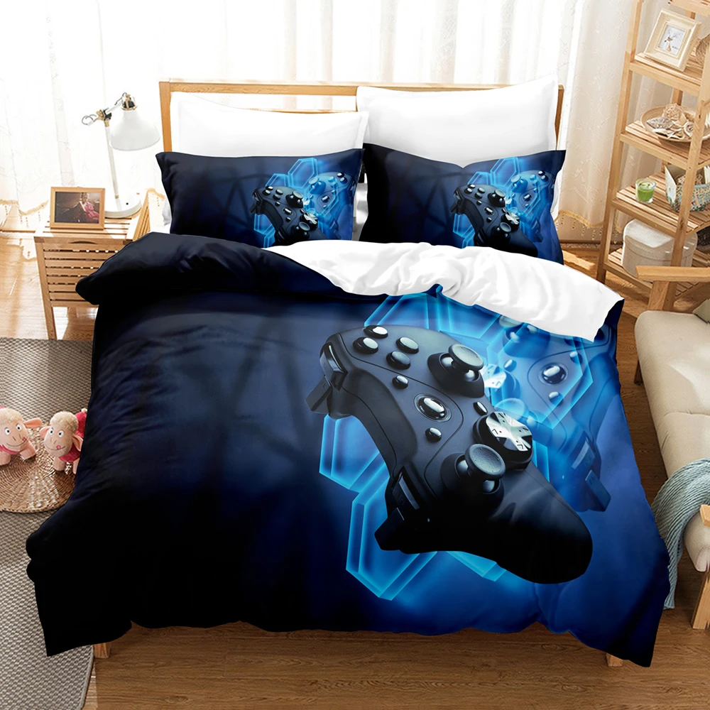 3D Gane Controller Bedding Sets Duvet Cover Set With Pillowcase Twin Full Queen King Bedclothes Bed Linen