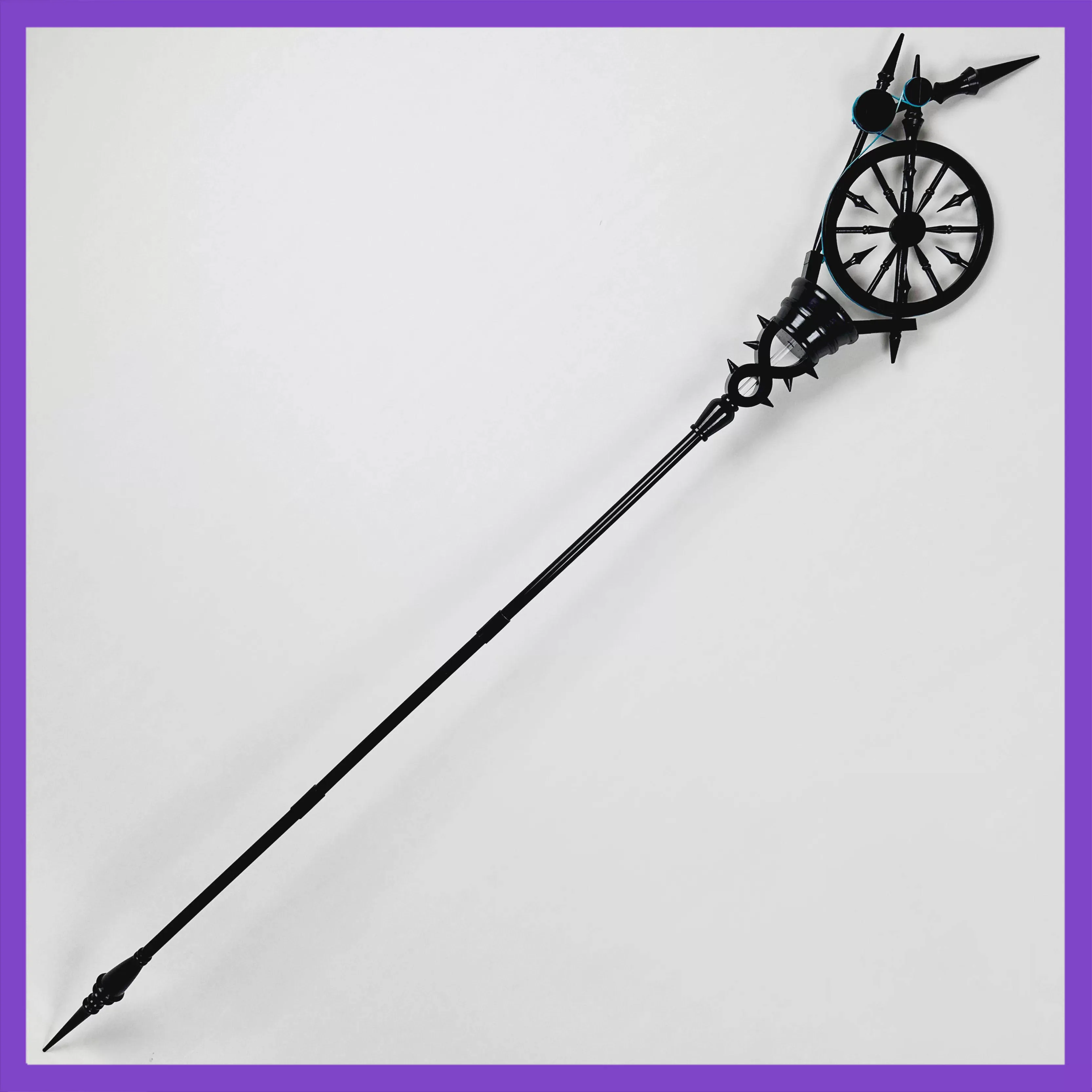 Game Twisted Malleus Draconia Cosplay Prop Mareusu Dorakonia Wand 210cm Segmented Prop Hand Prop For Hallowmas Party Adult
