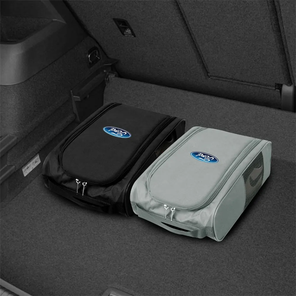 1pcs Car Emblem Sneaker Storage Bag Outdoor Shoes Storage Tools For Ford Ranger ST Focus Galaxy Mondeo Transit Tourneo Mustang - view 6