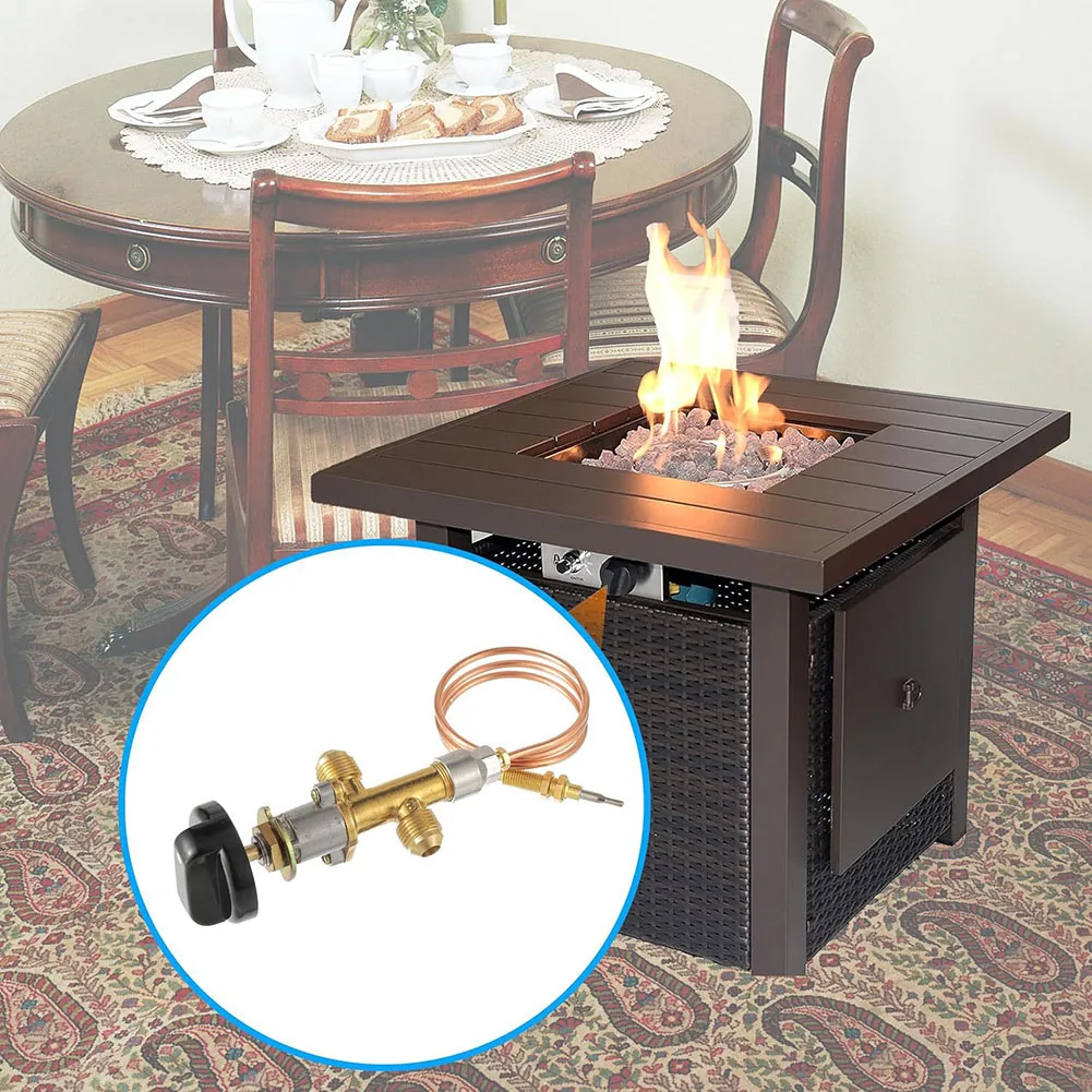 

Fireplace Valve Kit Flame Failure Kit Cozy Living Room Consistent Heat Generation Easy Installation Components