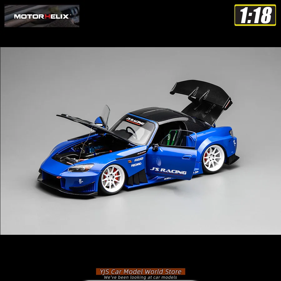 Pre-sale 2026 Q2： Motorhelix 1:18 Honda S2000 J\'s Racing Car model collection display model