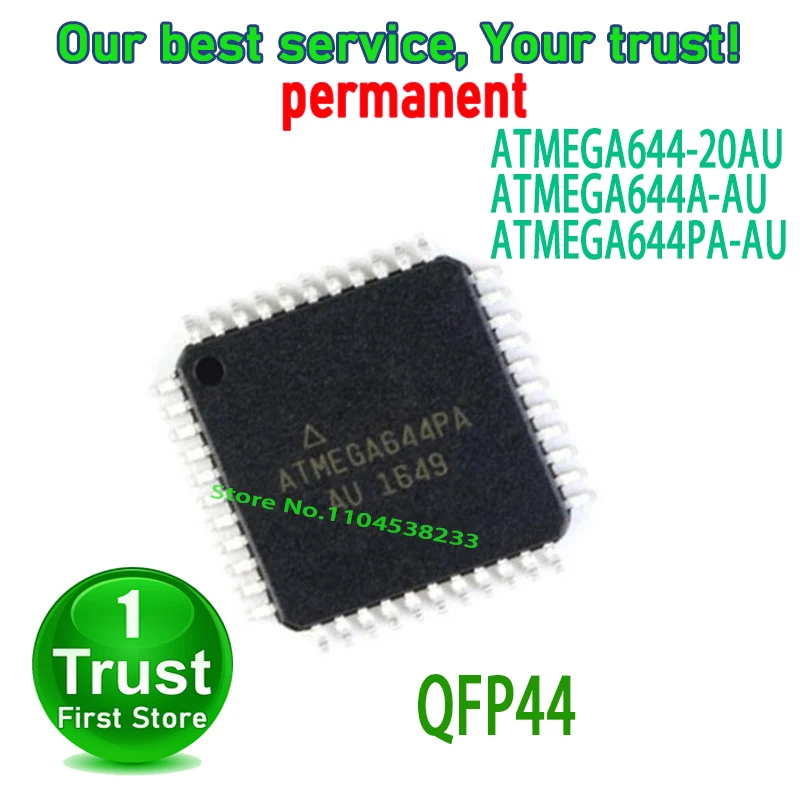 ATMEGA644-20AU  MEGA644 ATMEGA644A-AU MEGA644A ATMEGA644PA-AU MEGA644PA