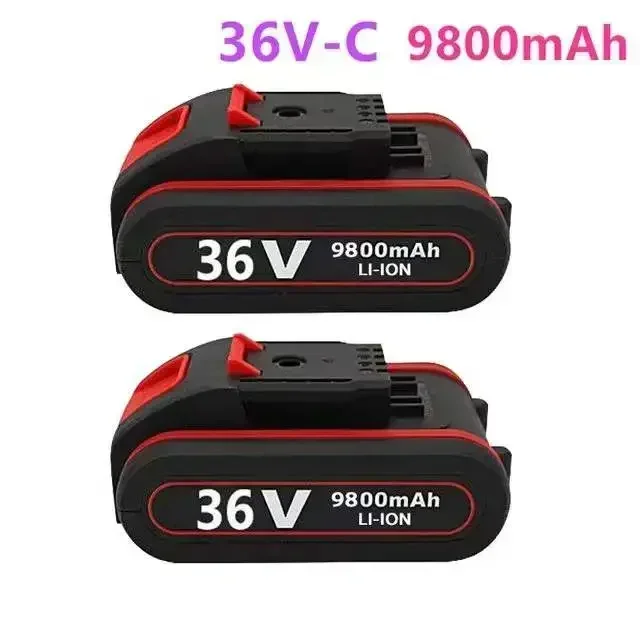 100% New 21V 36v 9800mah electric tool general rechargeable lithium battery electric screw driver electric drill Li-ion batter