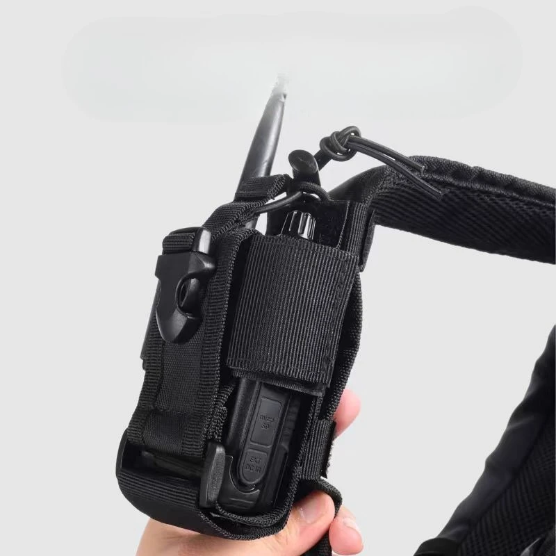 حقيبة جهاز اتصال لاسلكي خفيفة الوزن بحجم قابل للسحب في الهواء الطلق، حقيبة لاسلكية للعمل الأمني #2