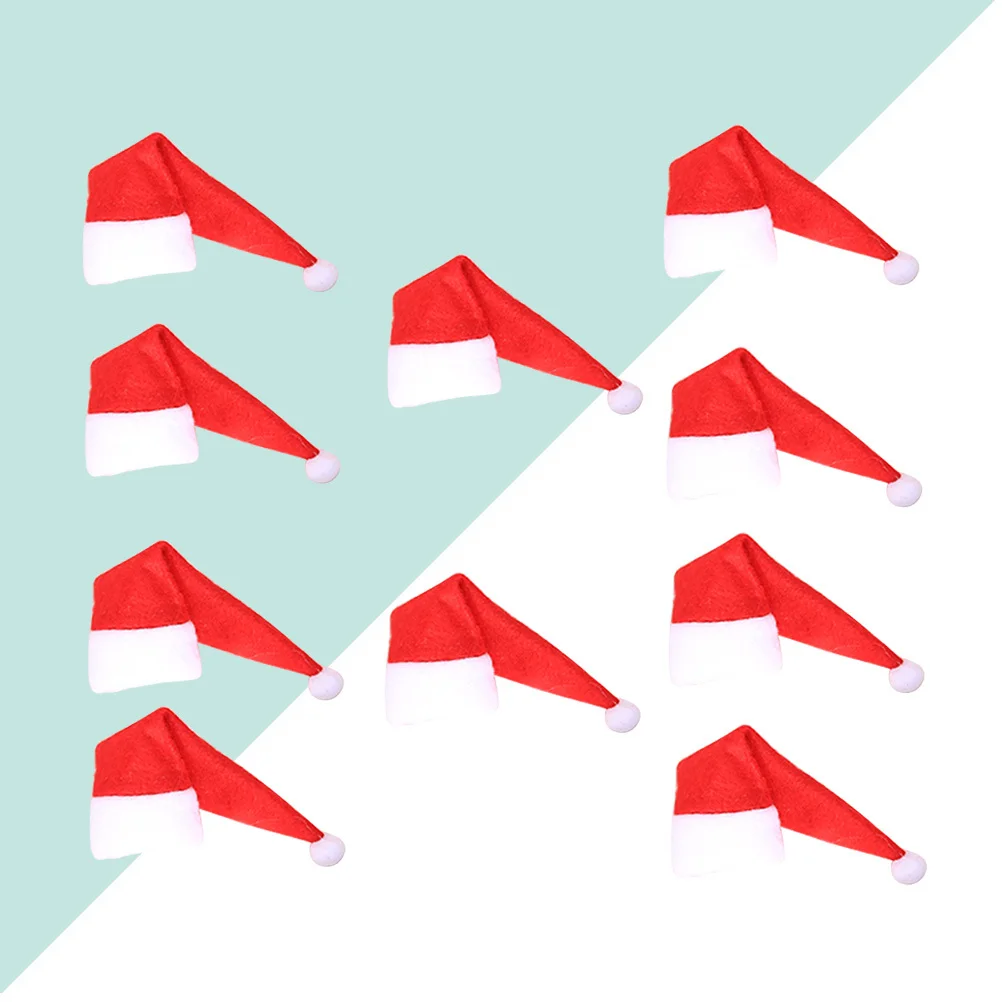 

10 шт., уплотнительные колпачки для бутылок красного вина, нетканые тканевые пробки для кавы, игривого вина, украшение для рождественской вечеринки