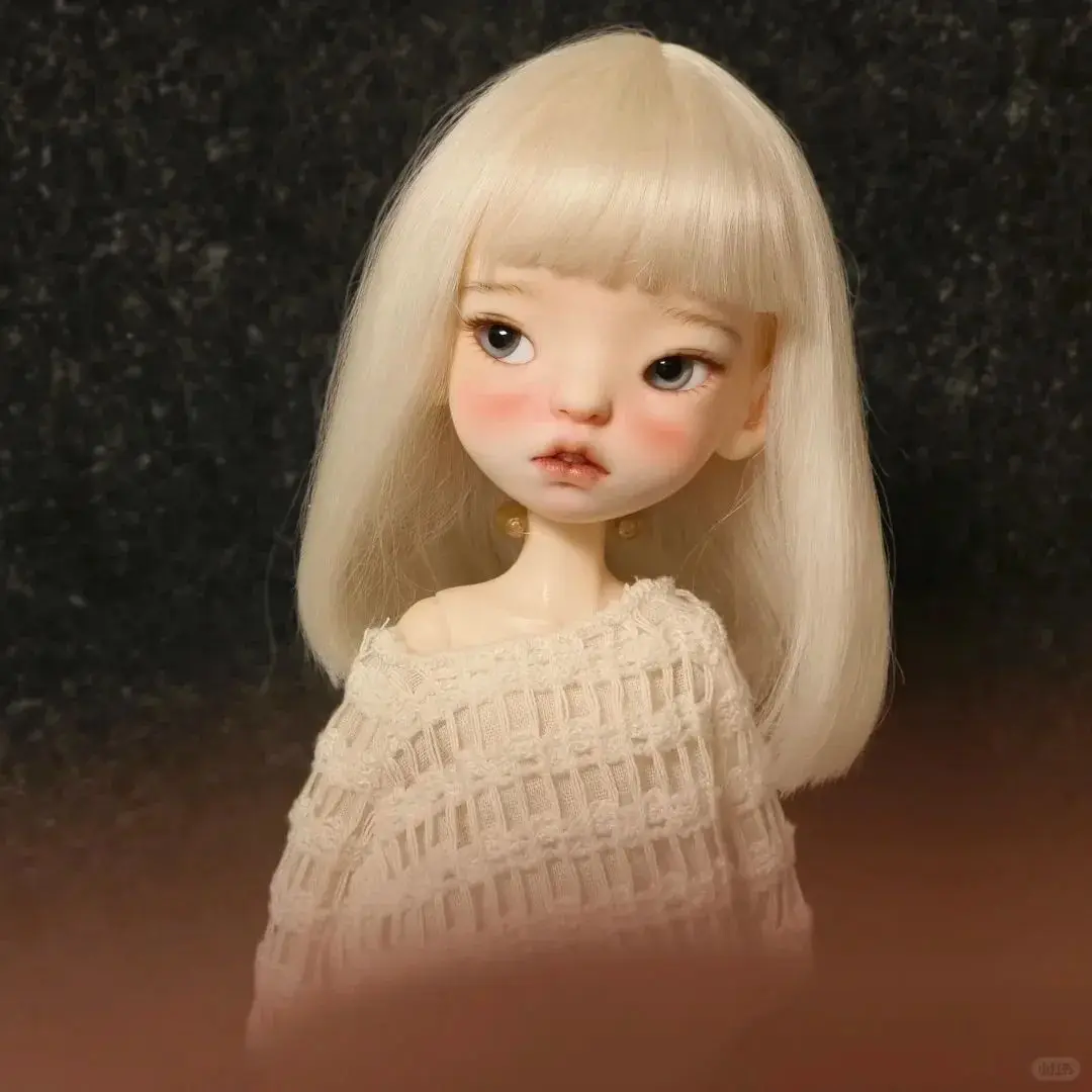 sd BJD 인형 1/6 도우도 블루 츠츠 귀여운 소녀 섬세한 메이크업 고품질 가동 관절 인형 새로운 장난감