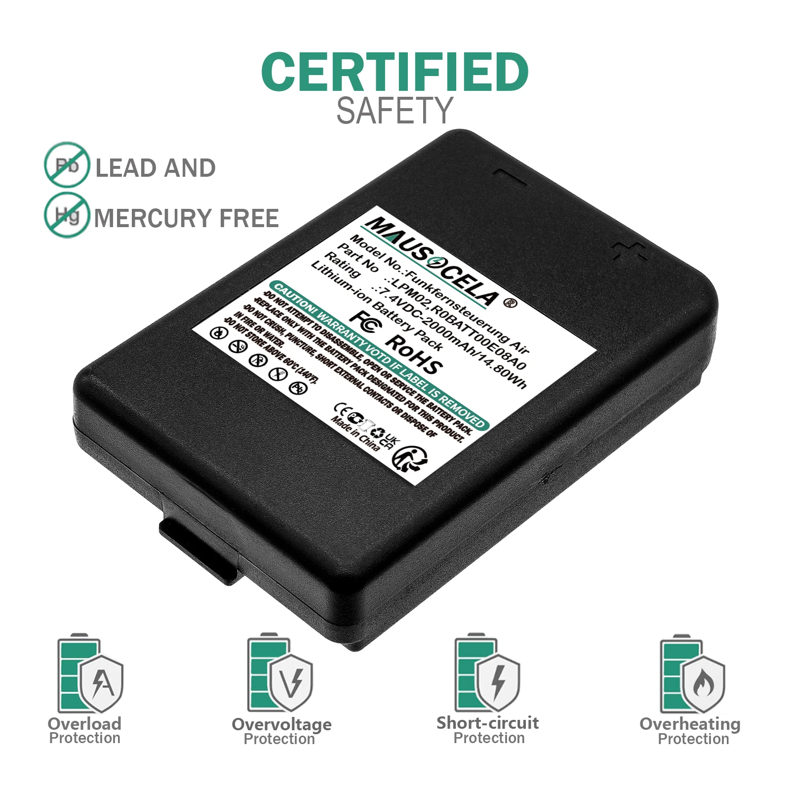 2000Mah Crane Remot…