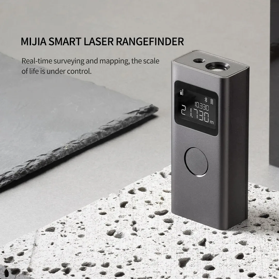 Mijia Smart Laser Rangefinder 3mm High Precision 40m Laser Ranging Type-C Charging With Mijia APP Real Scene Measurement