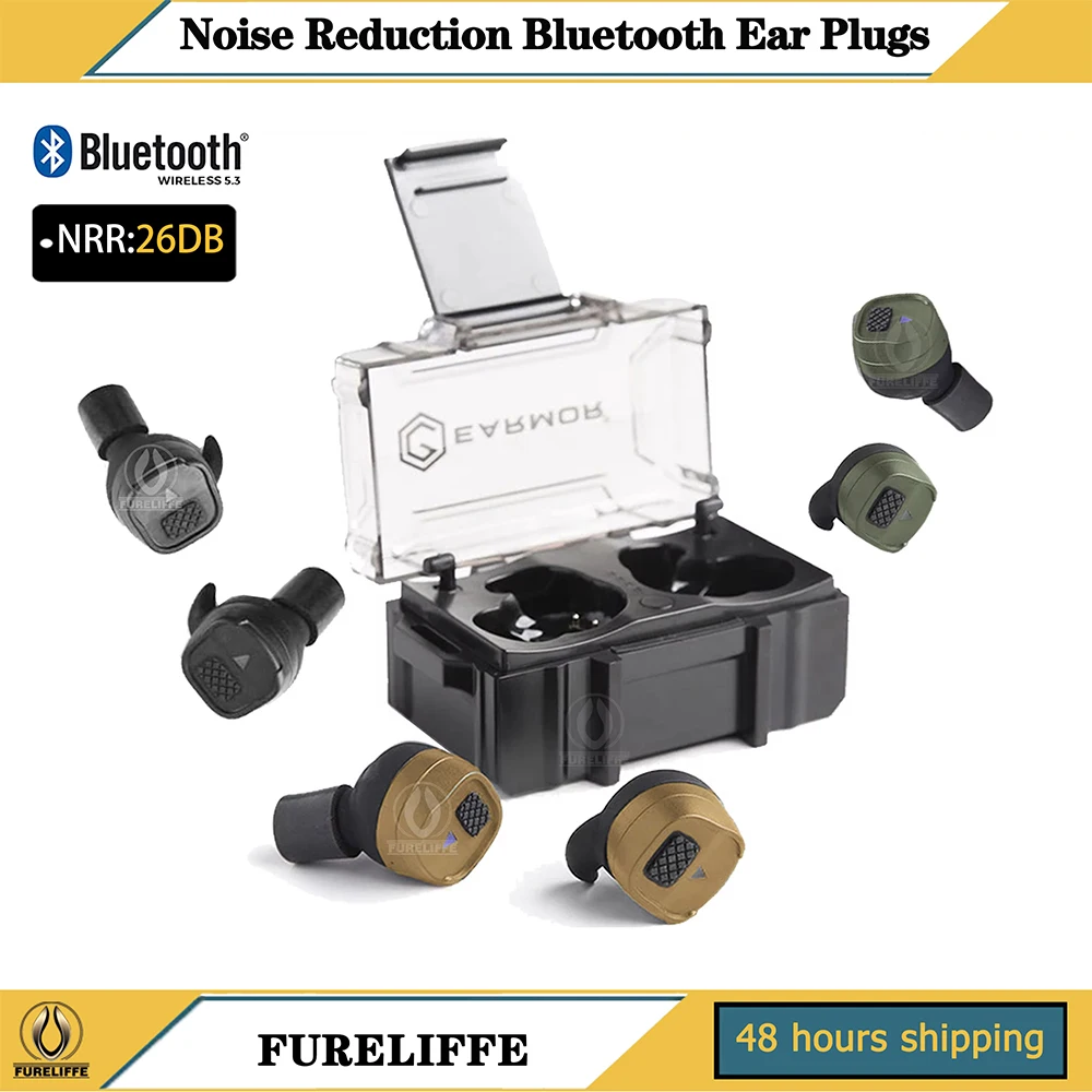 Bluetooth 5.3 EARMOR M20T  Ver Earplugs, Anti-interference, Interference Cancellation, Hearing Protection Electronic Devices