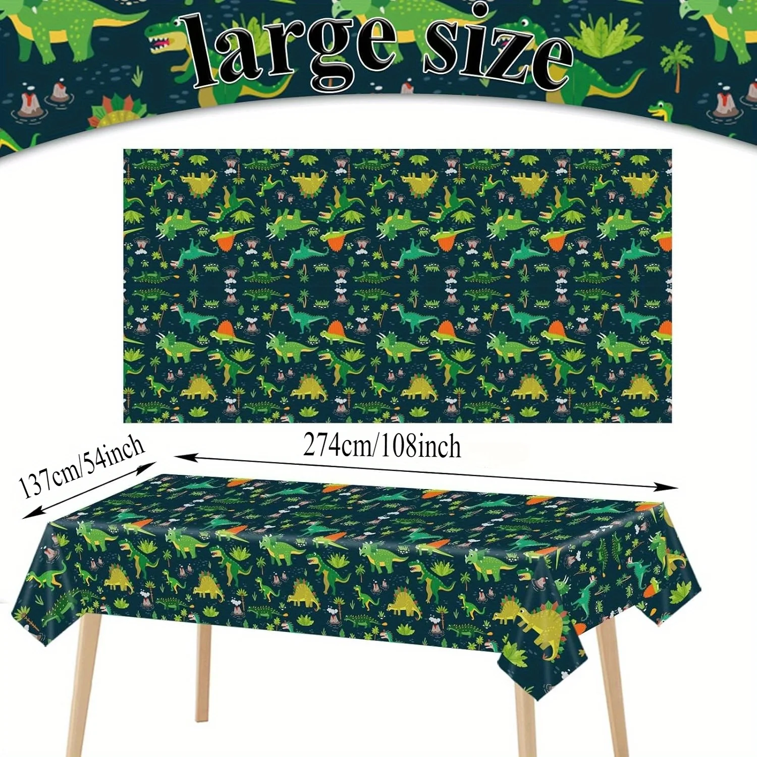 Dinozor Masa Örtüsü Tek Kullan - Table Cloth Disposable incelemesi ve fiyatı