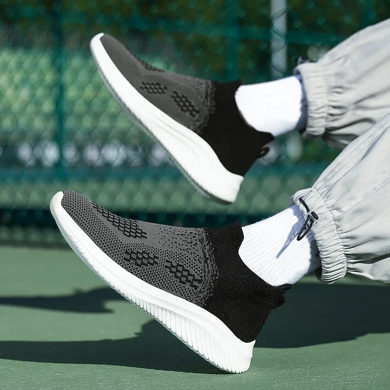 Mens Lightweight Athletic Running Walking Gym Shoes Casual Sports Shoes Fashion Sneakers Walking Shoes image 5