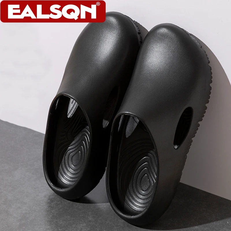 

Unisex Summer EVA Anti-Slip Baotou Slippers Breathable Comfortable House Shoes Versatile Couple Sandals for Men&Women