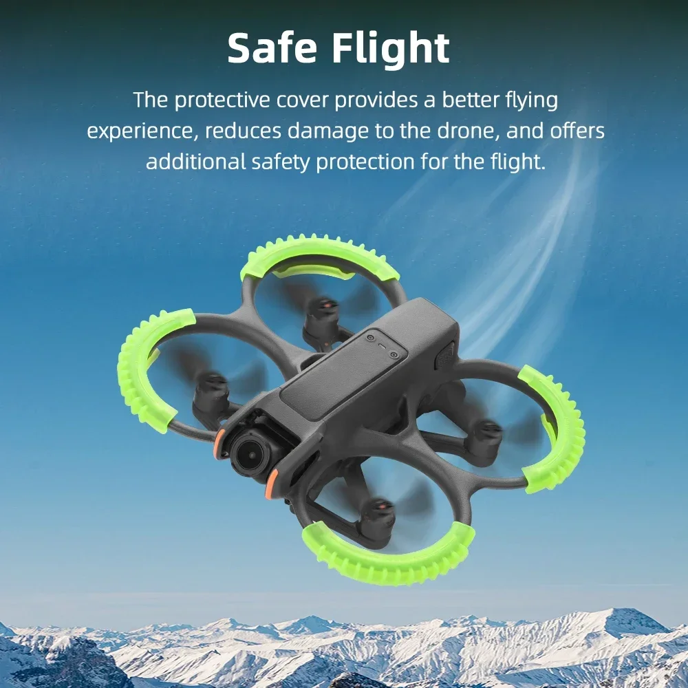 BRDRC Lightweight Propeller Guard Bumper For DJI Avata 2 Drone Propeller Anti-collision Bumper Impact Protector Drone Accessory