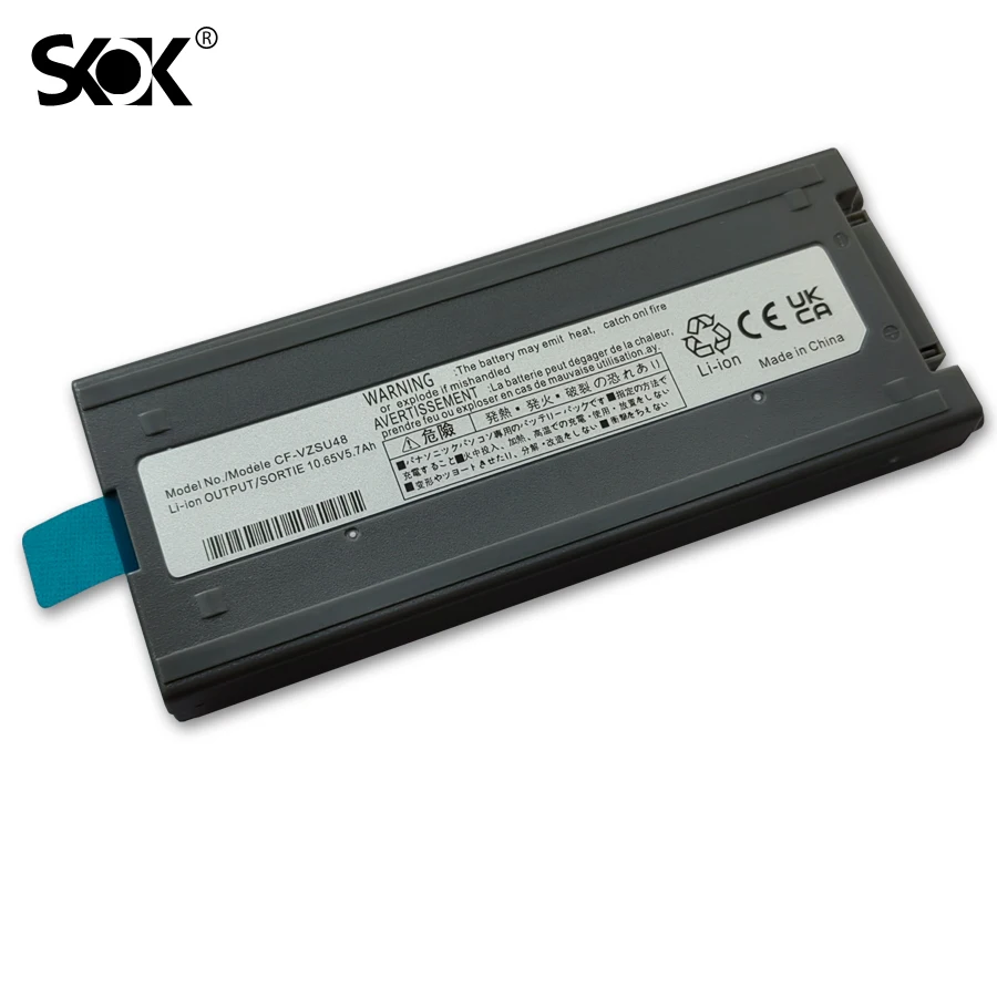 CF-VZSU48 Laptop Battery Replacement for Panasonic Toughbook CF-19 CF19 MK1 MK2 MK3 MK4 MK5 MK6 MK7 MK8 Series CF-VZSU28/50/58U