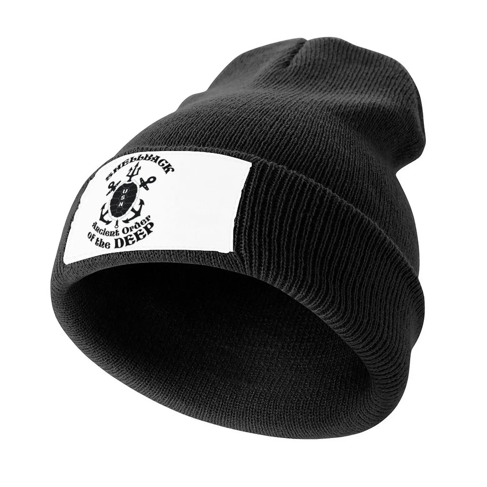 

Shellback Ancient Order of the Deep Blk Knitted Cap party Hat Luxury Man Hat Ball Cap New In Hat Women's Hats For The Sun Men's