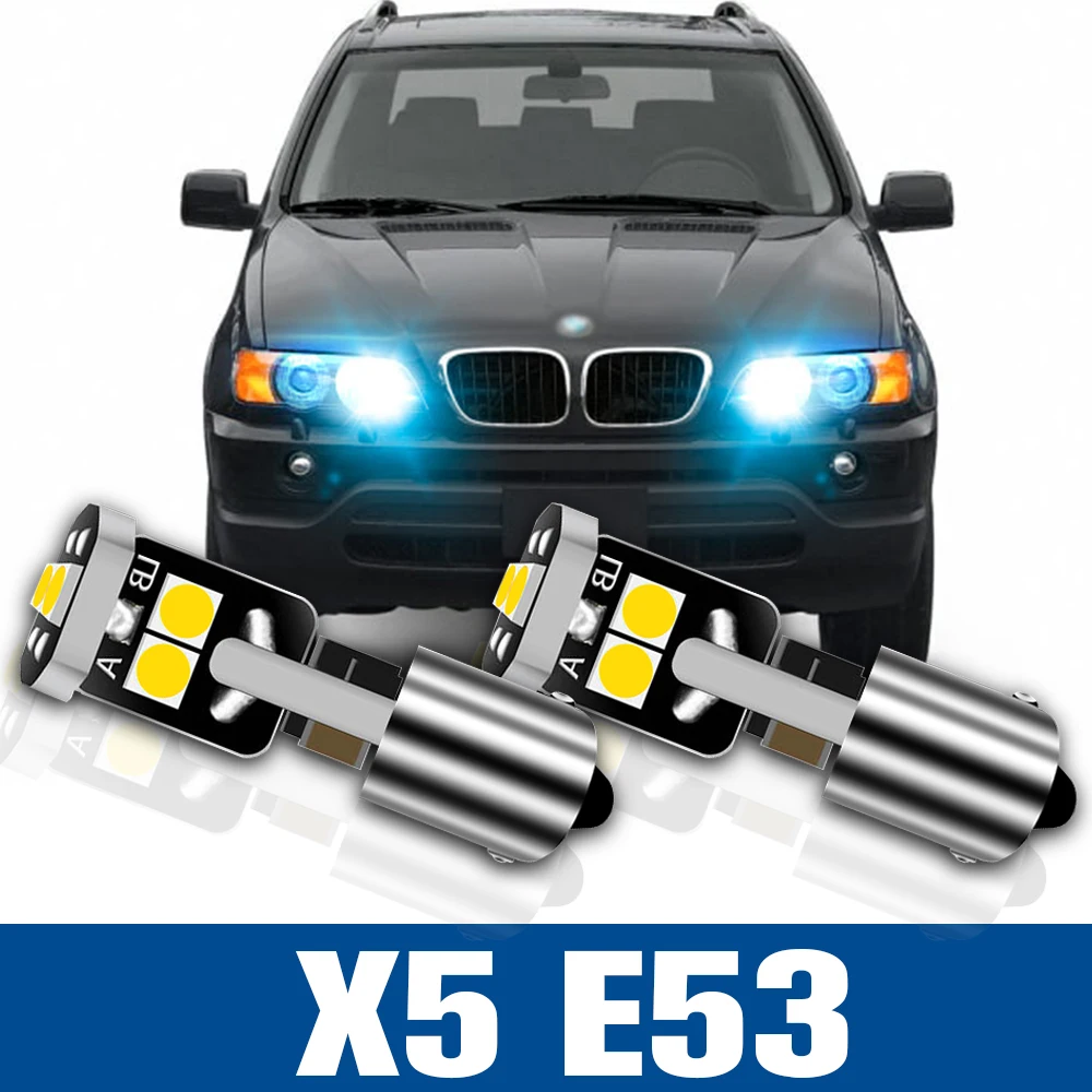 

2pcs LED Clearance Light Bulb Parking Lamp Accessories Canbus For BMW X5 E53 2000 2001 2002 2003