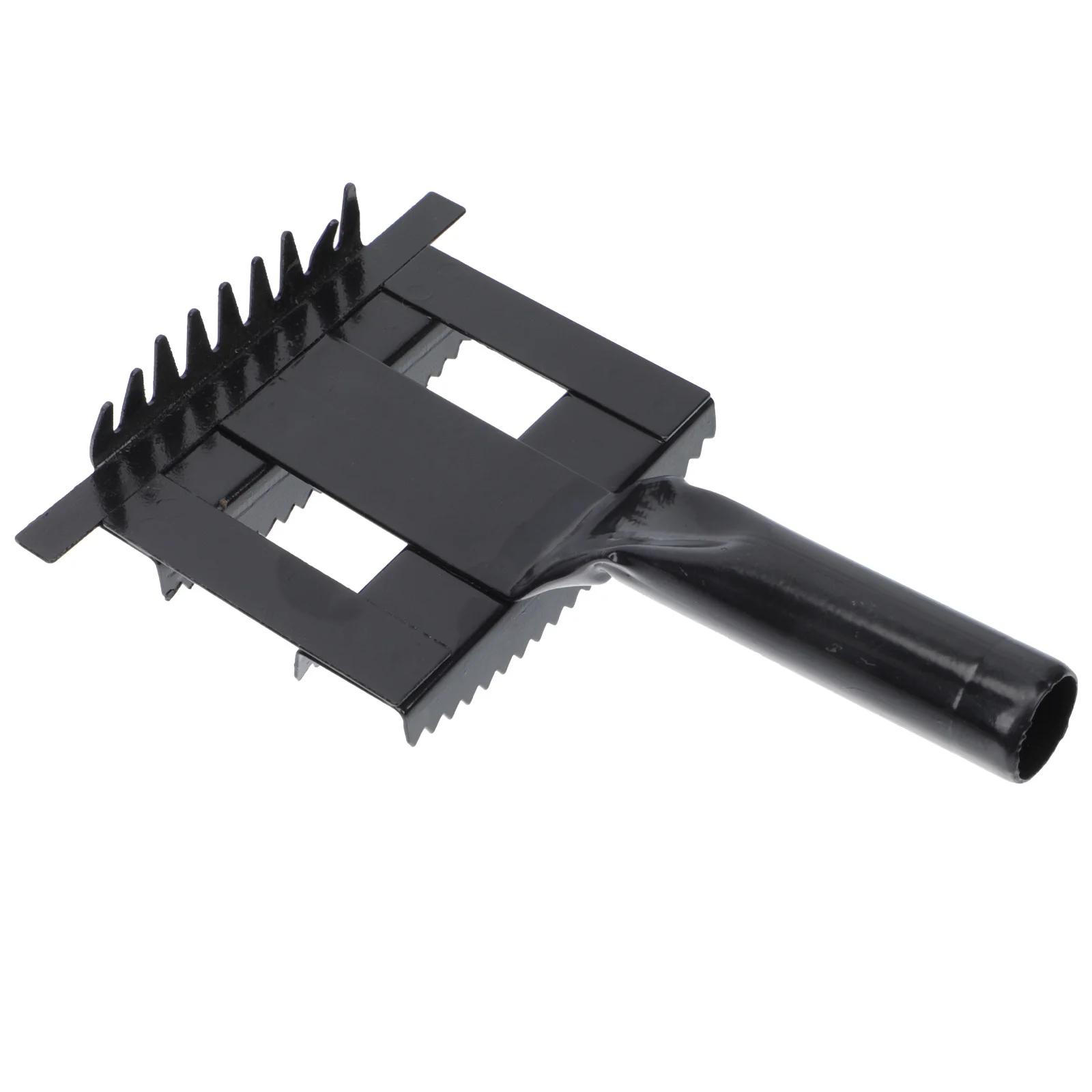 1 قطعة مشط كبير الحديد التهيأ للأبقار الخيول الماشية فرشاة إزالة الشعر الثقيلة مسننة مكشطة مريحة عدم الانزلاق #6