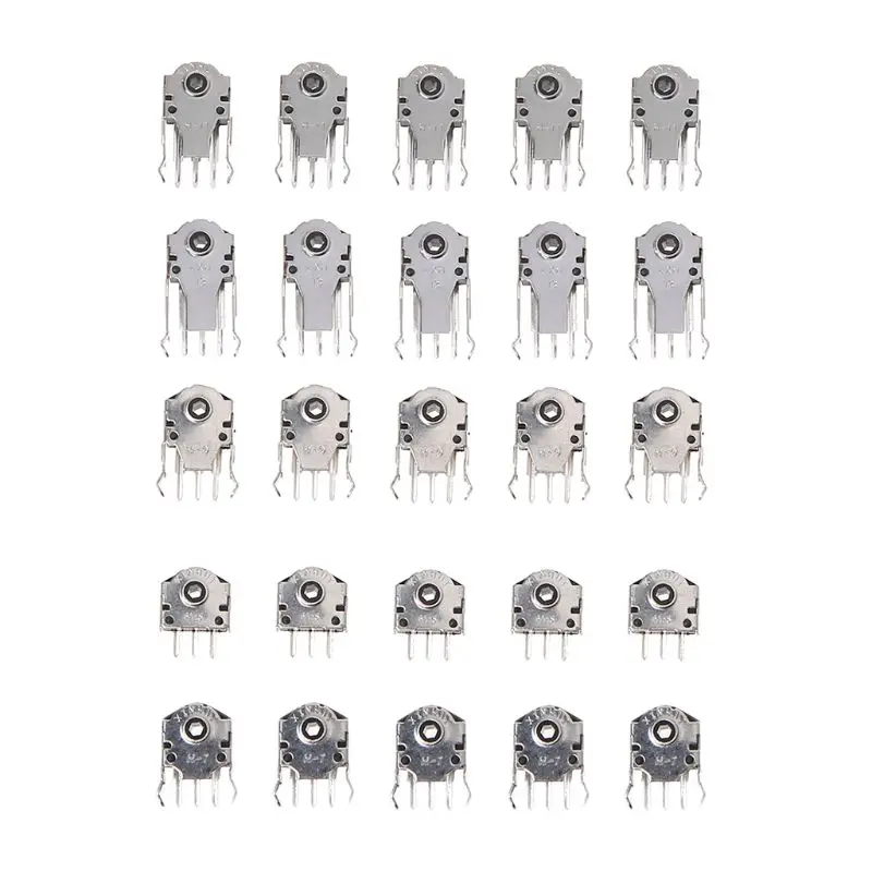 25pcs 5 Kinds Mouse Wheel Switches Repair Parts Whee