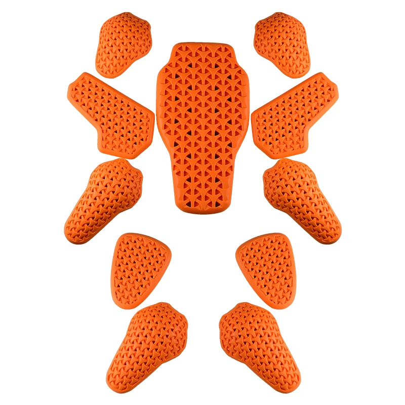 

Universal CE Certified Motorcycle Back Protector Insert Impact Gear PU Armor Riding Jacket Chest Shoulder Knee Pads Replacement