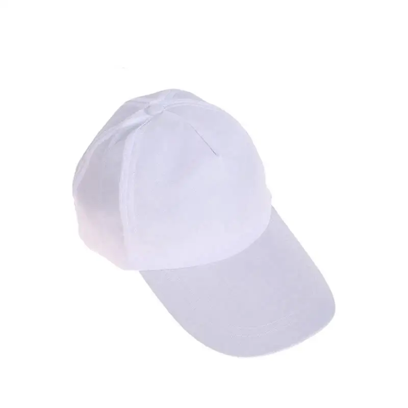 10Pcs Blank Baseball Caps Creative Hats For Painting Adjustable Sports Hats For Little Ones Aged 3-10 Polyester Caps For Hiking