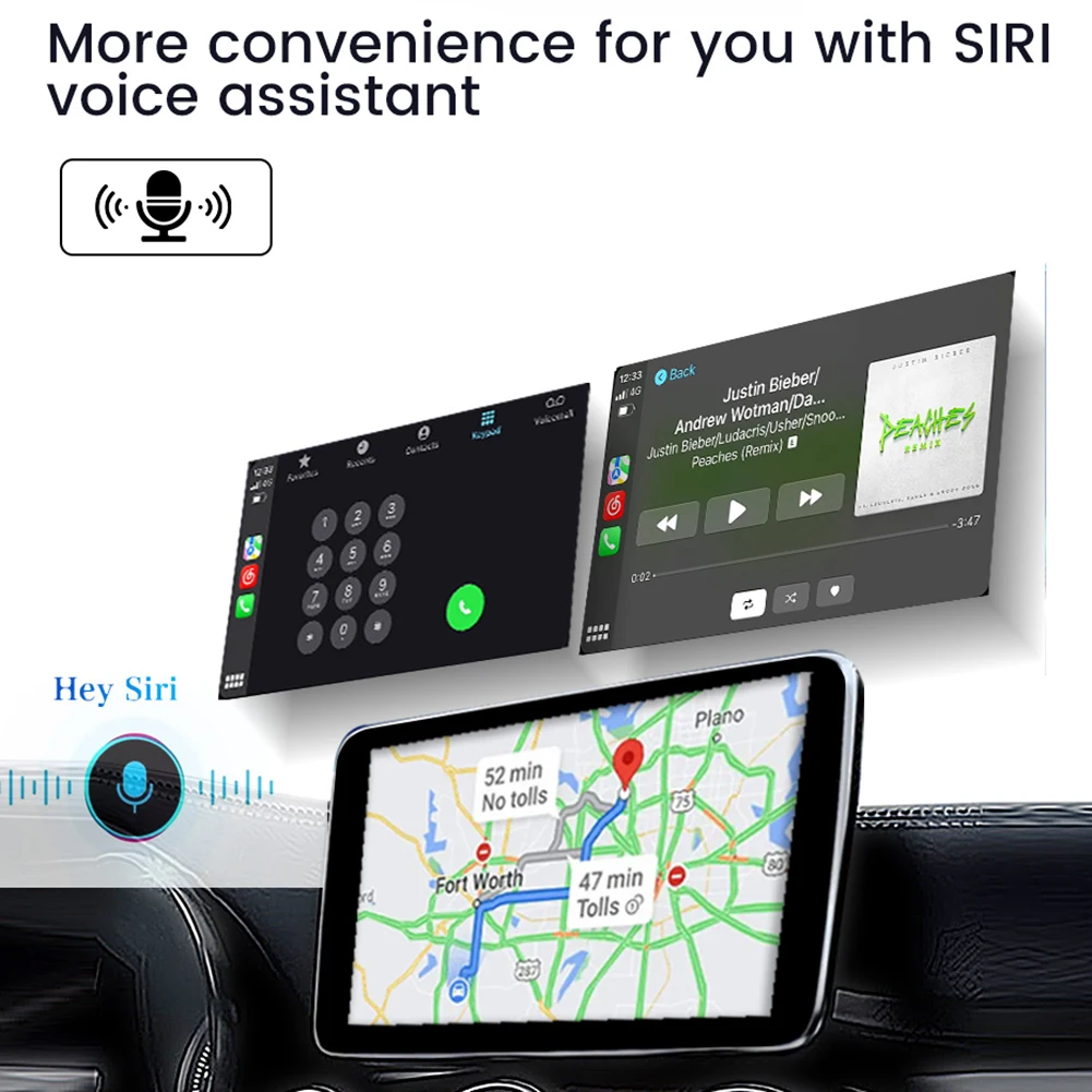 Universal Magic Box Carplay Wireless Portable Multimedia Box Bluetooth-Compatible Auto Accessories