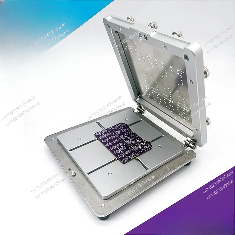 Patch Brush Solder Paste  Fixture Holder Screen Printing Tooling Patch Red Glue Steel Mesh Positioning Screen Printing Fixture