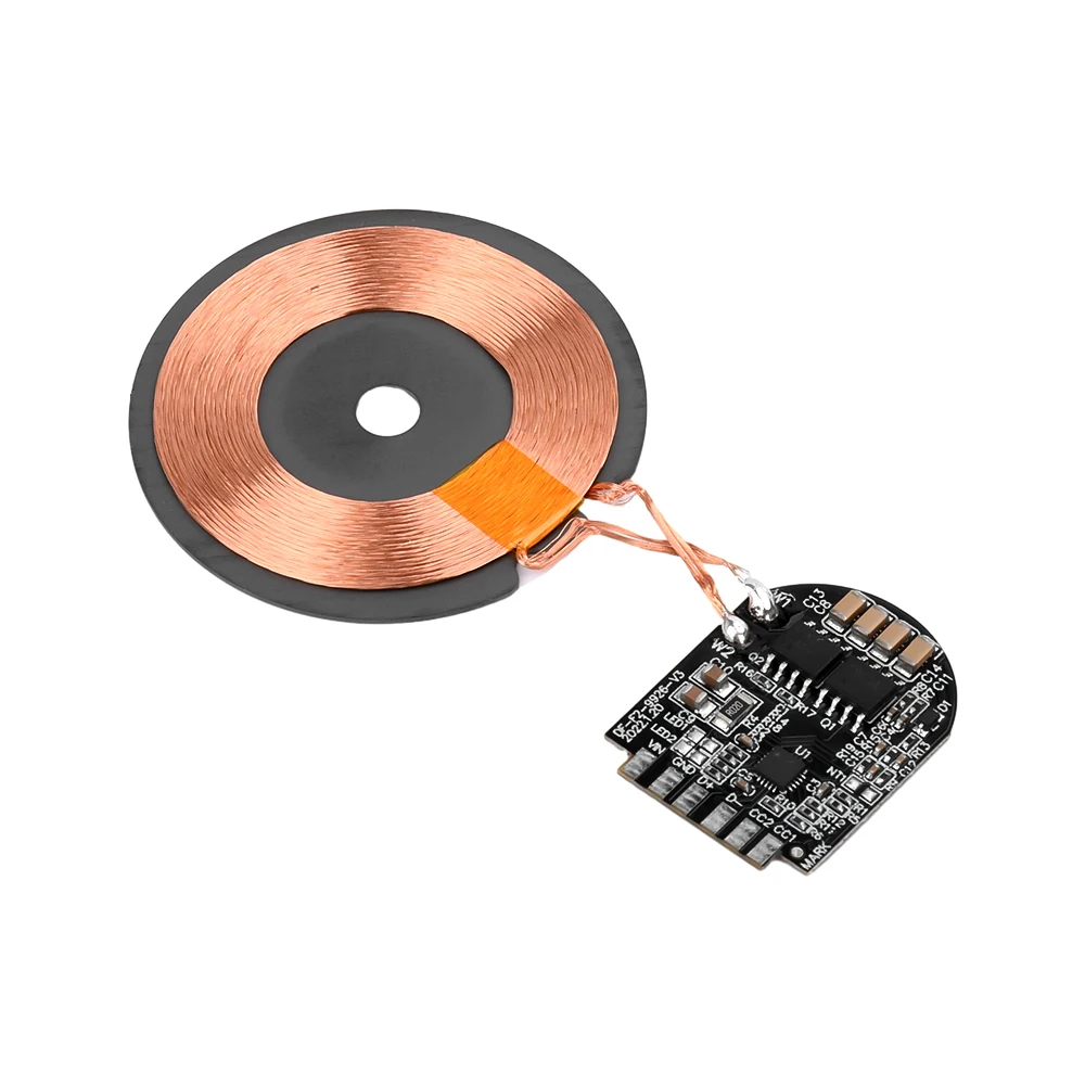 15W High Power Wireless Charger Module Support Magnetic PCBA Board Coil Support Pop-up Wireless Charger Transmitter Module