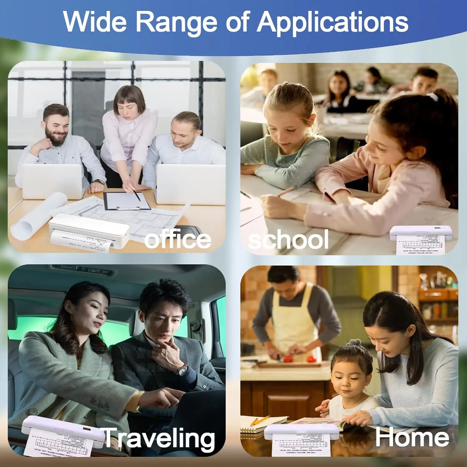 1/3/5/10 Rolls A4 Thermal Paper Printing Paper 210x30mm Suitable For A4 Wireless Bluetooth Thermal Printer Fax Machine Paper