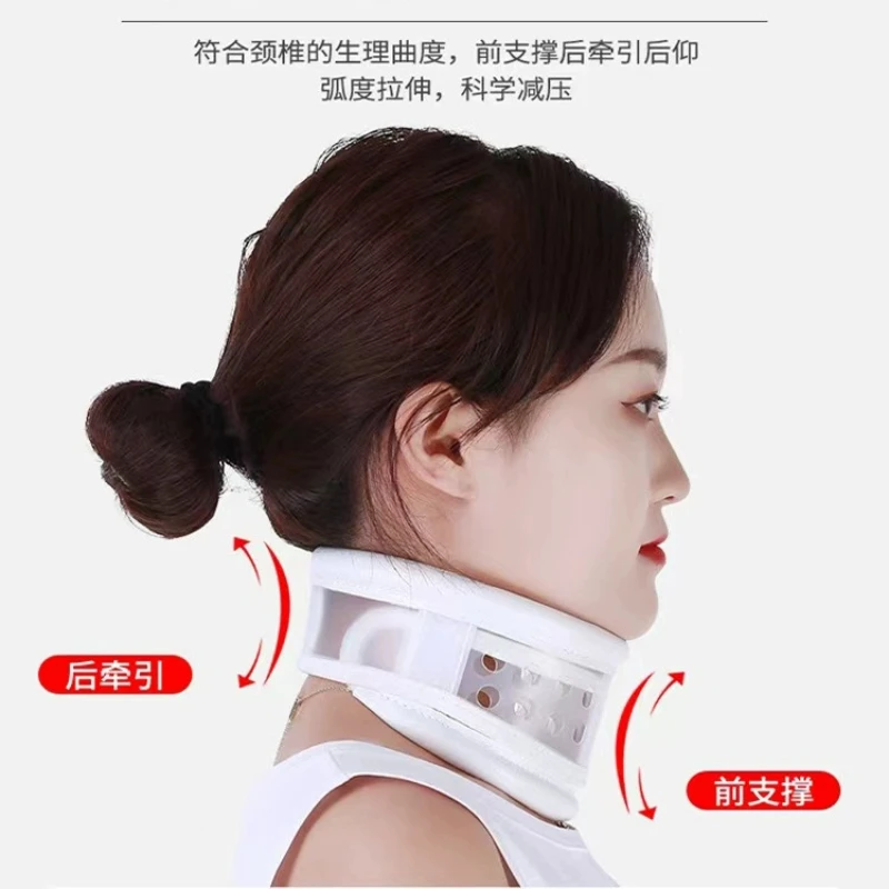 Adjustable Household Neck Support Breathable Tractor Lifting Scarf Anti-Low Head Fixed Support