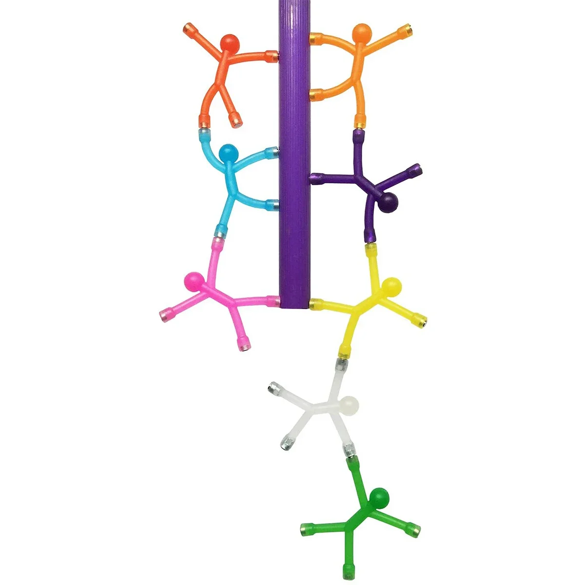 10Pcs Colorful Fridge Magnets Cute Mini Man Flexible Magnetic Sticker Magnet People for Refrigerator DIY Hook Home Office Decor